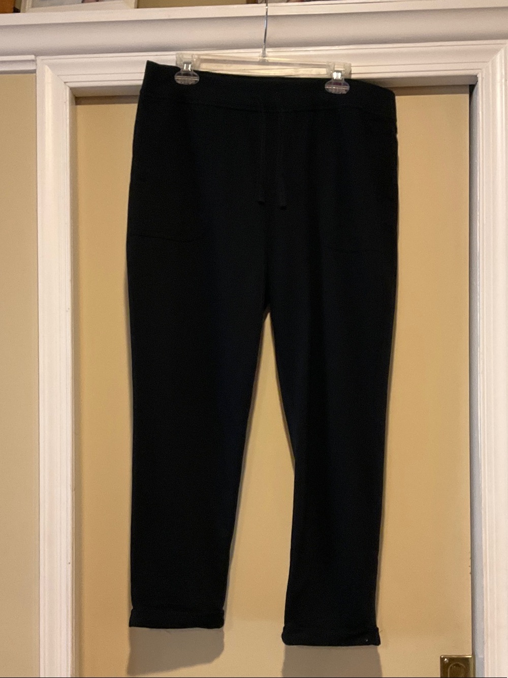 Sonoma large Women's Black Drawstring Jogger Pants